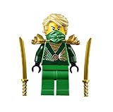 LEGO Ninjago Minifigur LLOYD with golden armor and two golden swords (out of Set 70722) - Ninjago