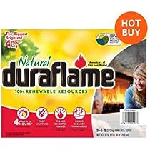 duraflame Xtra Firewood 9 x 6 lb 2.72 kg : Amazon.co.uk: DIY u0026 Tools