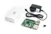 Produktbild Raspberry Pi 2 Model B Starter Kit (Raspberry Pi 2 Model B UK Version, 8GB microSDHC Karte Class 10, 2000mA MAREL Netzteil, weisses OneNineDesign Gehäuse)