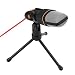 Produktbild Hermosairis Professionelle 3,5mm Audio Kondensator Sound Studio Aufnahme Singen Rundfunk Mikrofon Mic Mit Stativ Für PC Laptop