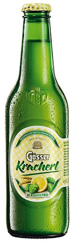 Preisvergleich Produktbild 24x Gösser - Kracherl Zitrone, Alkoholfrei - 330ml