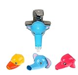 100% nuevo, de alta calidad Grifo Extender Alargador Lavado de Manos Infantil Estilo de Elefante del Fregadero para Ayuda Niños Bebes