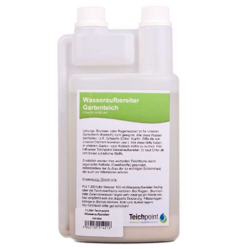 1 Liter Teichpoint Wasseraufbereiter Gartenteich