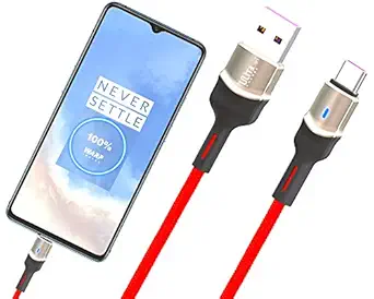 Ultra. On Ultra.On Certified : Dash Type C Fast Charging Cable 1.5 Meter Compatible : Dash/WARP Accessories/VOOC/Smart Led - UT-1002