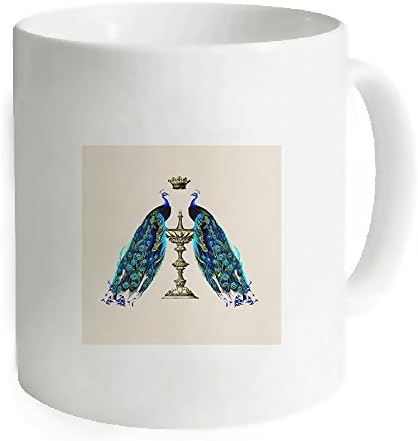 Royal Peacocks Coffee Mug 11 oz
