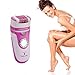 Nakosite EP2433 Best Epilator for Body Hair Removal at Home or in Salon. Superb Electric Tweezer System for both Women and Men. An excellent alternative to Waxing and Shaving. Awesome for the Legs, Face, Underarms and Bikini Line. Corded or Cordless usage. Recommended by Beauticians. Colour is Pink and White. Bonus: Ebook in English "How I Lost Weight Walking"