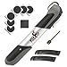Produktbild KOLO Sport 120 psi Aluminium Teleskopisches Mini Fahrradpumpe mit Rahmen Montage, ergonomischen Griff und Bonus Reparatursatz und Kugel Nadel | Kompatibel mit Presta- und Schrader Ventile