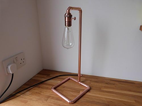 Copper table lamp by Artisan craftworks