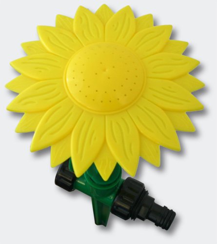 Rasensprenger in Blumenform zur Gartenbewässerung