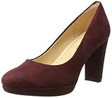 Sole Material: Harzgummi Clarks Damen Kendra Sienna Pumps, Violett (Burgundy Suede), 40 EU