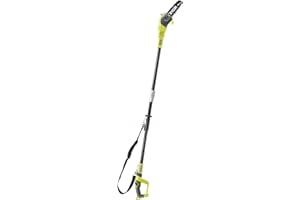 Ryobi OPP1820 Potatore a Batteria 18V ONE+, Impugnatura Ergonomica, Batteria Non Inclusa, Barra 20 cm, Velocità Catena 5,5 m/s
