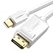 Produktbild UGREEN 10408 2m Mini Displayport auf Displayport Adapterkabel, Weiß