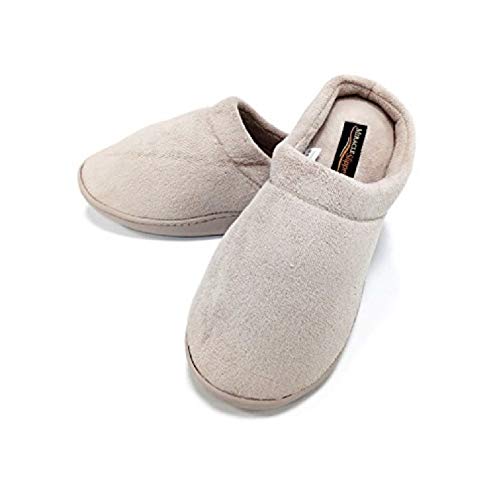 Miracle Slipper Gel Producto Oficial, Zapatillas de estar Por casa Unisex con propiedades antifatiga, Antideslizantes y con Plantillas amortiguadoras de Gel. Las únicas Originales (XXL, Beige)