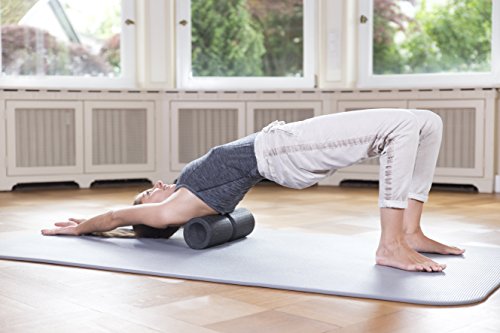 Liebscher & Bracht FAYO Faszienrolle mit Umlaufrille zum Training der Faszien, ideal für Balance- oder Regenerationsübungen, 38 cm - 6