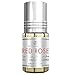 Prime Genuine Attar Oil Perfume Fragrance Roll On Alcohol Free Halal 3ML Top Quality (3 ML, Red Rose)