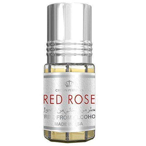 Prime Genuine Attar Oil Perfume Fragrance Roll On Alcohol Free Halal 3ML Top Quality (3 ML, Red Rose)