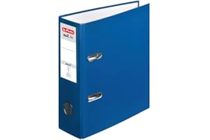 ‎HERLITZ Herlitz Ordner Kunststoff A5 hoch 75mm blau