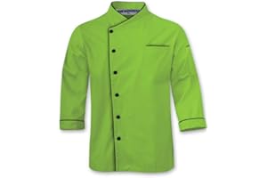 Uniformates Langarm Kochjacke für Damen und Herren einheitliches Kostüm für Catering Caterer und kulinarische Profis