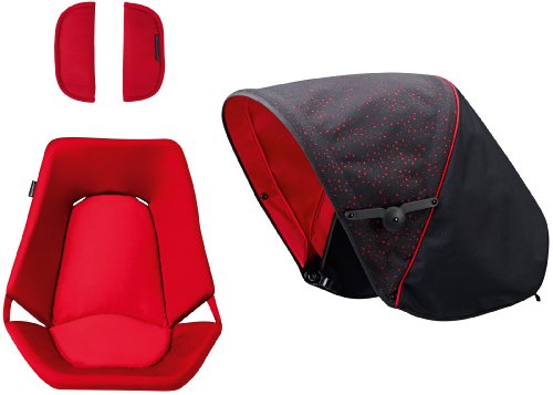 Maxi-Cosi Streety Plus Mix and Match Accessory Pack (Bright Red)