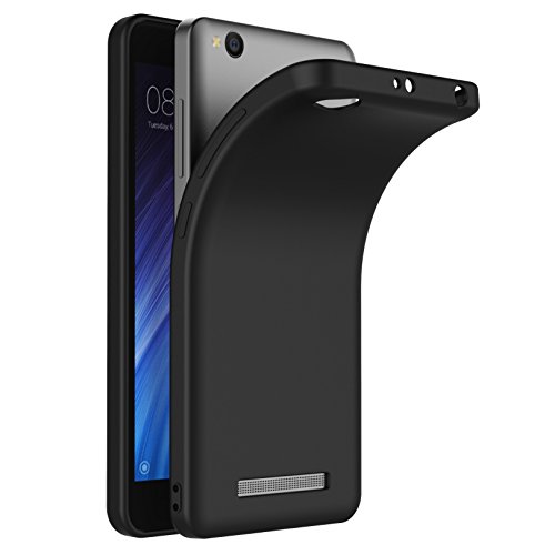 Funda Xiaomi Redmi 4A AICEK Negro Silicona Fundas para Redmi 4A Carcasa Xiaomi Redmi 4A Negro Silicona Funda Case reviews Funda Xiaomi Redmi 4A AICEK Negro Silicona Fundas para Redmi 4A Carcasa Xiaomi Redmi 4A Negro Silicona Funda Case