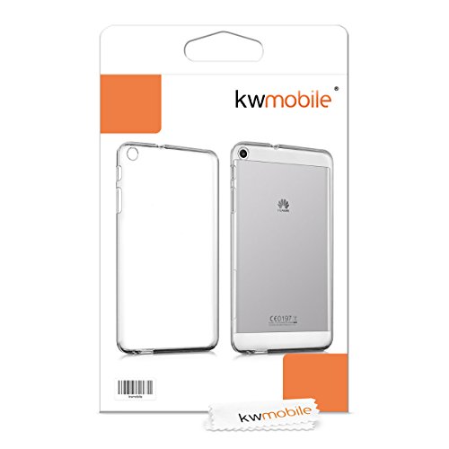 kwmobile Hülle für Huawei MediaPad T1 7.0 / Honor Play Tablet T1 – Case Handy Schutzhülle TPU Silikon für Tablet – Backcover Cover klar Transparent - 7