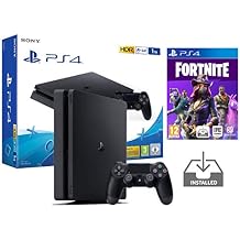 Amazon Es Fortnite Consolas Playstation 4 Videojuegos - ps4 slim 1tb negra playstation 4 consola pack fortnite battle royale preinstalado