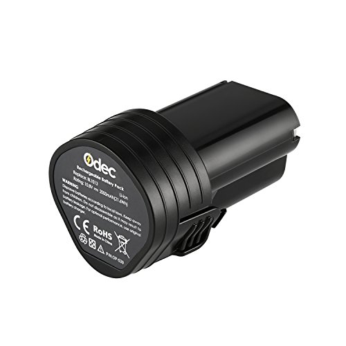 Odec Werkzeug Akku 10,8V 2000mAh für Makita BL1013 BL1014 194550-6 194551-4 195332-9/Li-Ion - 2