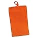 Produktbild RotSale® 1x 6,0 Zoll Orange Universale zwei Schicht Mikrofaser-Tasche Multifunktion für Festplatte, Handy, Power Bank Externer Akku oder Navi-Gerät