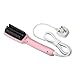 Hair Straightener Brush, Amir® Styling Comb, Instant Magic Silky Straight Hair Styling, High End LCD Temperature Display, Anti Scald, with PTC heating + Anion Hair Care, No Damage, Detangling Ceramic Styling Tool Easy to Use, Great for Mother's day [New 2 in 1]