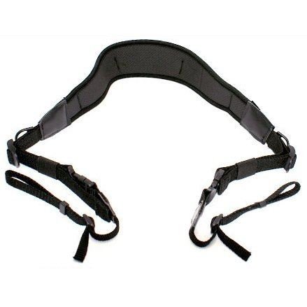 JJC Large courroie de cou en n  opr  ne avec d  gagement rapide pour Nikon D40  D40x  D50  D60  D70  D70s  D80  D90  D100  D200  D300  D300s  D600  D700  D800  D3000  D3100  D3200  D5000  D5100  D7000