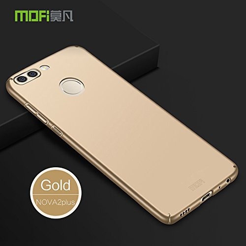 Bigcousin Huawei Nova Plus Case,Ultra-Thin Hard PC Huawei Nova Plus  Cover with [Tempered Glass Screen Protector],Fully Protective Matt