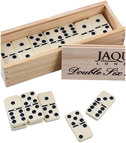 Domino Vintage Legami – 28 Pièces – Boîte Métal Rétro – Dès 5 Ans