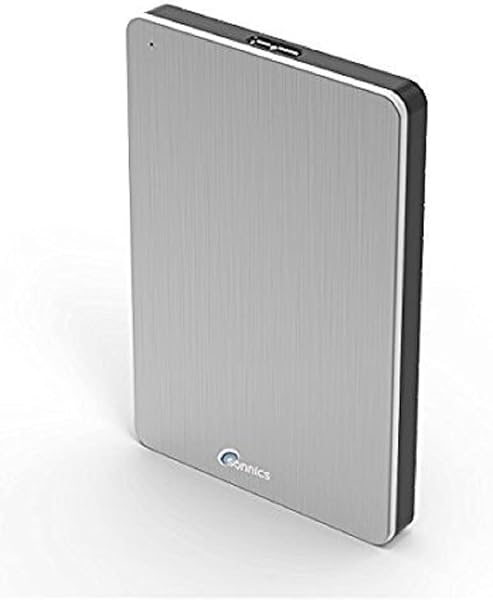 Sonnics 1TB Silver External Portable Hard drive USB 3.0 super fast transfer speed for use with Windows PC, Apple Mac, Smart tv, XBOX ONE & PS4 - 1