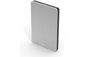 Sonnics 1TB Silver External Portable Hard drive USB 3.0 super fast transfer speed for use with Windows PC, Apple Mac, Smart tv, XBOX ONE & PS4