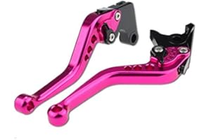 FXCNC Moto réglable Leviers d'embrayage frein pour YFM700 Raptor 700 R 2008-2019, YFZ450 YFZ450R 2008-2018, YFM250 Raptor 2008-2010