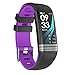 Produktbild Muium G26s Smart Watch Sport Fitness Aktivität Herzfrequenz Tracker Blutdruck Uhr mit Schlafmonitor Schrittzähler Kalorienzähler für Kinder Damen Herrn (Violett)