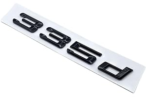 KARFRI Glossy Black 316d 318d 320d 323d 325d 330d 335d 340d Trunk Boot Emblem Letter Badges Car Logo Compatible With BMW 3 Series F31 F34 E90 E46 (Color : 335d, Size : Blue-white)
