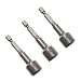 Produktbild Tolsen Schaft 3 Stück 13 mm x 65 mm Sechskant Steckschlüssel Nuss Treiber Bits 1/4 Adapter