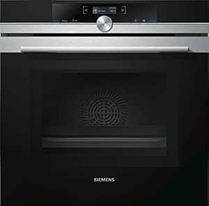 Siemens iQ700 HM633GNS1 forno Forno elettrico 67 L Nero, Acciaio  inossidabile : Amazon.it: Grandi elettrodomestici