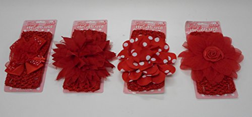 Baby Girl Headband Red