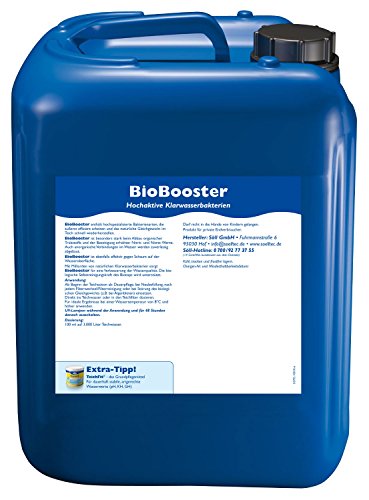 Söll 14422 BioBooster – Hochaktive Klarwasserbakterien beseitigen erhöhte Nitrit- und Nitratwerte – 2,5 l - 2