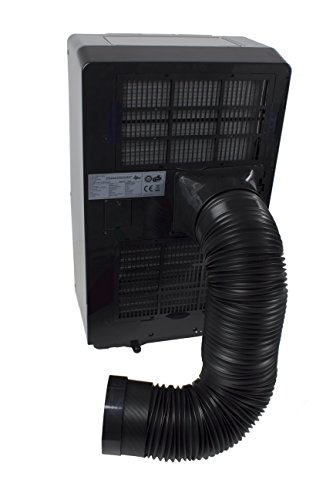 SUNTEC mobiles lokales Klimagerät PROGRESS 9.0+ [Für Räume bis 80 m³ (~34 m²), Kühlen + Entfeuchten, 9.000 BTU/h, Energieeffizienzklasse A] - 7