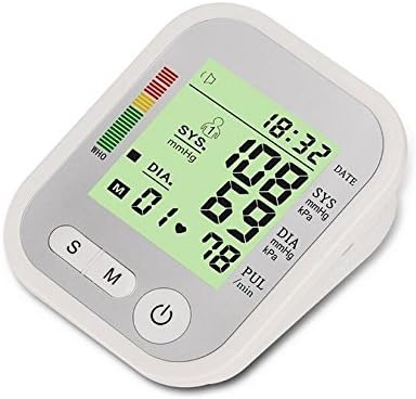 WYJD Blood Pressure Monitor® Blood Pressure Monito Arm Meter Pulse Wrist Blood Pressure Monitor Electronic Arm Intelligent Voice Sphygmomanometer , white