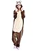 Produktbild Youson Girl® Einhorn Kostüm Pyjamas Tierkostüm Schlafanzug Verkleiden Cosplay Kostüm zum Karneval Fasching Halloween (M: Höhe (61.8inch-65.7inch / 158cm-167cm), Bär)