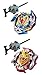 Produktbild Super z Beyblade Toys B-104 B-105 Rotary Gyro (2er-Pack) ByFEI DE