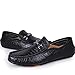 Produktbild Qzny Herren Lederschuhe Neue Weiche Rutschfeste Herrenschuhe Loafers Slip-Ons Fahr Schuhe Freizeitschuhe Mode Herrenschuhe (Farbe : B, Größe : 43)