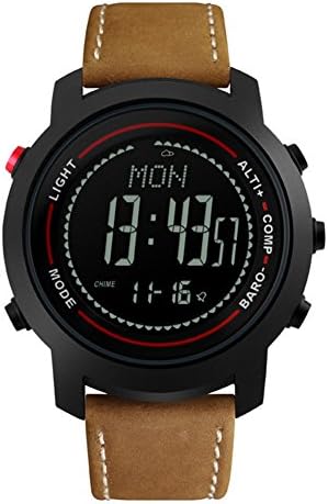 Wearable Smart Watch Sport Watch with Barometric Display/Temperature Prediction/Height Display/Weather Report/Compass/Countdown/Stopwatch for Android/IOS Phone