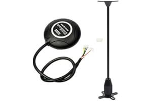 FEICHAO Mini M8N GPS-Modul NEO-M8N mit GPS-Faltantenne kompatibel für APM 2.4.6 2.4.8 Flight Controller