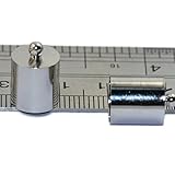 Farbe: Silber Sharplace 10x Schmuck Endkappen Quetschperlen Crimps Ende Käppchen Schmuck DIY Basteln