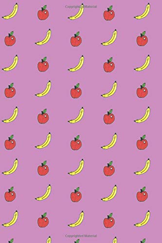 Preisvergleich Produktbild Notebook: Apples 6x9 Lined Notebook 150 Pages